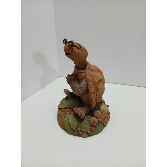 Tim Wolfe "Snappy" Tortoise Figurine #29 Signed 1996 Cairn Vintage Collectibles - Picture 2 of 9